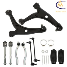 For Honda Pilot Acura MDX 3.5L V6 Front Lower Control Arm Kit Tie Rods Sway Bars