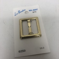 La Bouton Gold Tone 1" New Vintage Belt Buckle