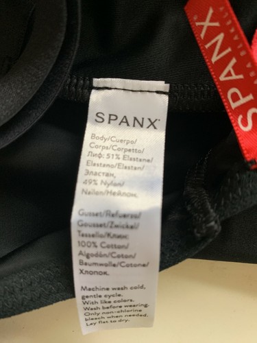 SPANX Women's Sz XS Suit Your Fancy Strapless Cupped Panty Bodysuit 10205R - Picture 6 of 6