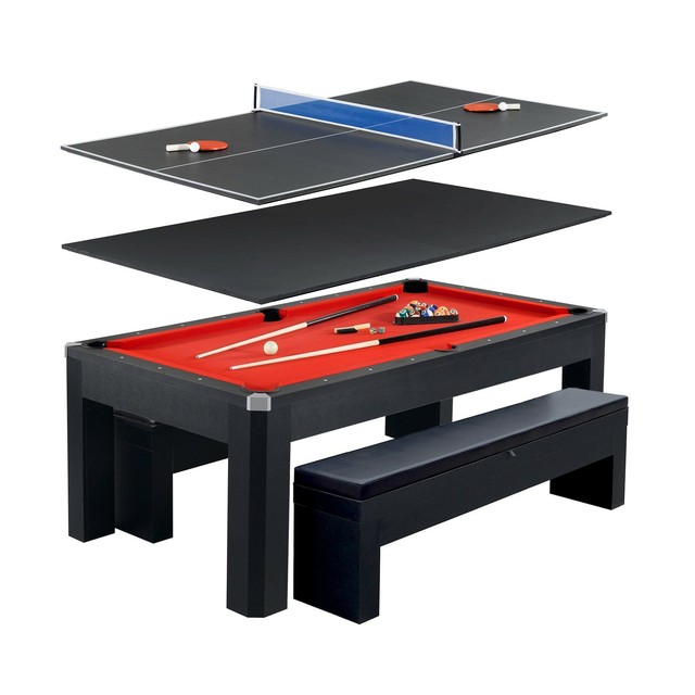 7 X 4 Table Tennis Desk Dining Top Convertor For Pool Snooker