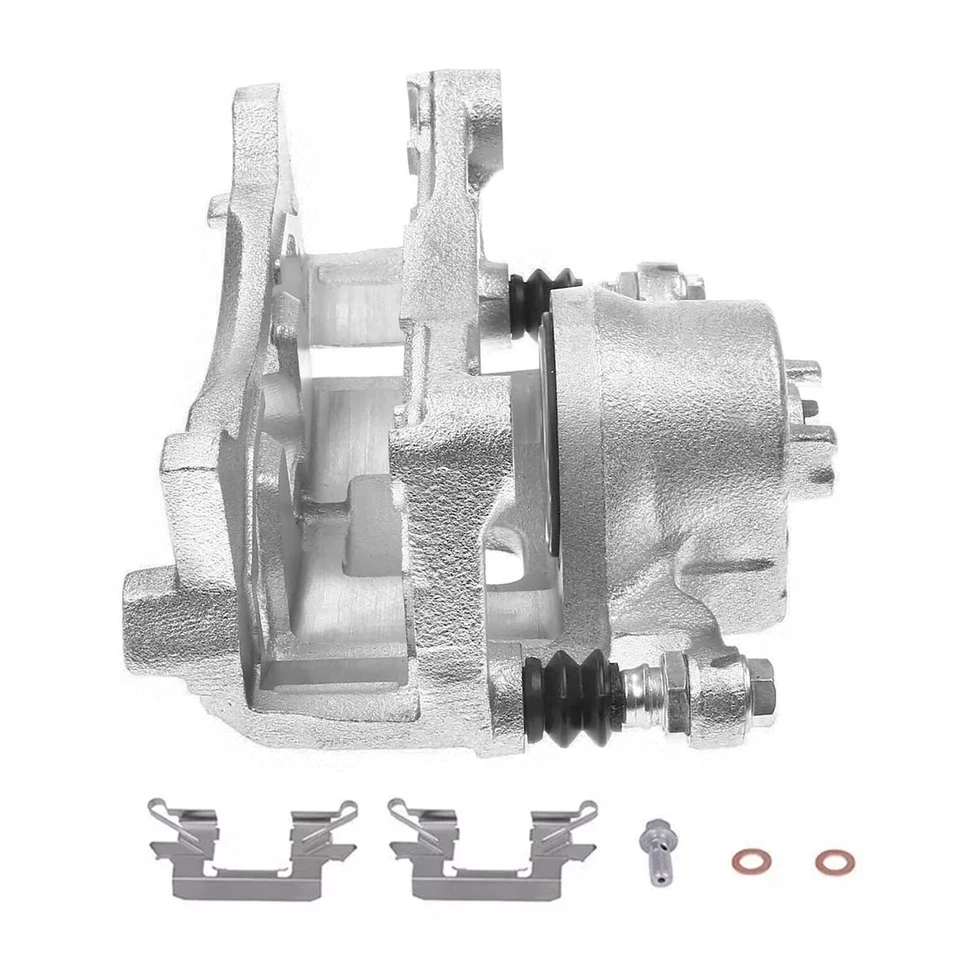 Pinça de freio dianteira esquerda do lado do motorista com conjunto de suporte para Nissan Altima Leaf - Imagem 4 de 4