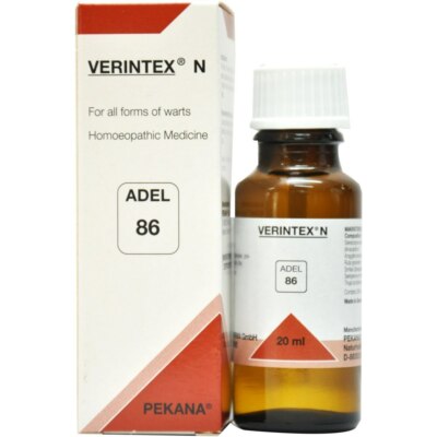 ADEL 86 Drops 20ml Pack VERINTEX N Adel PEKANA Germany OTC Homeopathic Drops