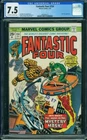 FANTASTIC FOUR  #154  Awesome Cover! CGC 7.5 HIGH Grade!      3983945015