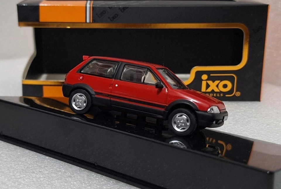 Citroen AX GTi 1991 Vermelho 1:43 IXO CLC222 EXTREMAMENTE RARO!! - Imagem 4 de 4