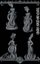 Tentamaiden Fiend | Gylou Devil | Handmaiden miniature for Tabletop games like D