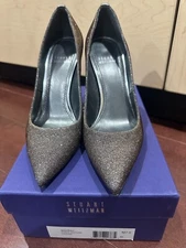 STUART WEITZMAN NOUVEAU PYRITE NOCTURN PUMPS WOMEN'S SIZE 7M GREAT COND IN BOX