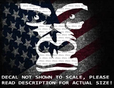 Gorilla Face Die Cut Vinyl Car Truck Window Decal Sticker US Seller