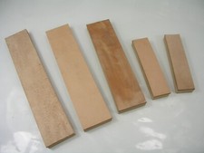 Mounted Leather Bench Strops, Knife Sharpening  Honing, U Pick Size