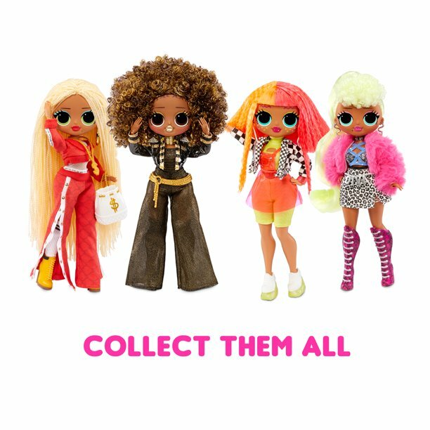 サンタ ☆LOLサプライズ☆  O.M.G. Bee&amp;Diva LOL OMG Fierce dolls: new Swag, Neonlicious, Royal Bee and