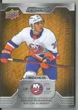 2023-24 UD Engrained Arnaud Durandeau Rookie #'d 271/399 Card #139 Islanders