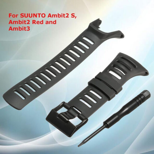 1 pz Sostituzioni Cinturino Orologio Gomma per SUUNTO AMBIT2 S ROSSO/AMBIT3 SPORT- 1 pz Sostituzioni Cinturino Orologio Gomma per SUUNTO AMBIT2 S ROSSO/AMBIT3 SPORT-