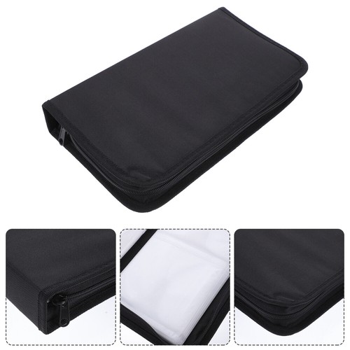 Zipper Disc Wallet Disc Case Plastic Vcd Bag Small Item Storage Vcd Organizers - Afbeelding 10 van 12