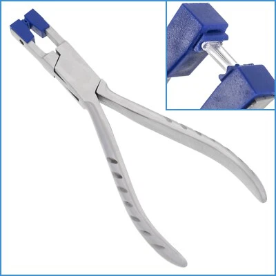 Rimless Glasses Pin Insert Compression Plier Optician Tool Eyewear Repair