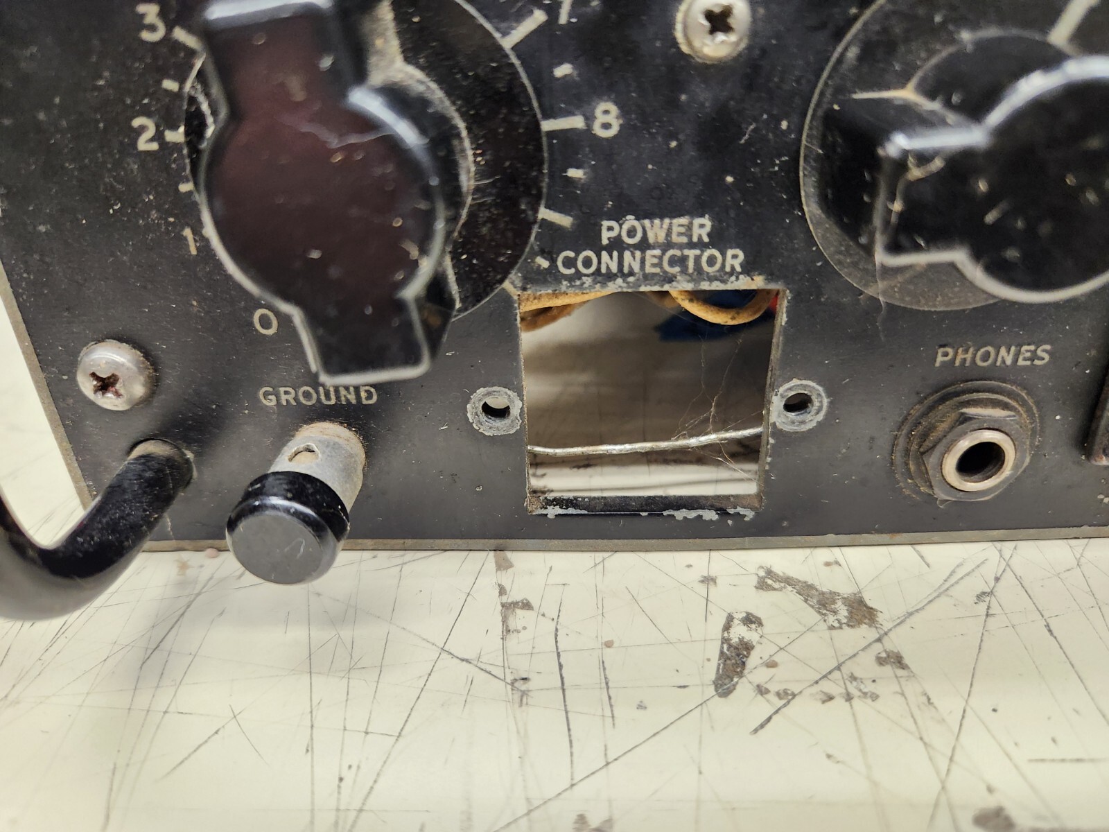 CIH-46159-A,  HAMILTON RADIO CORP,  UNIT OF TCS-6, NAVY RADIO RECIEVER