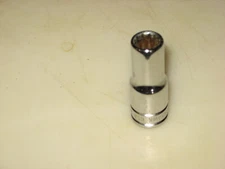 NEW 3/8" DRIVE 3/8" DEEP SOCKET, 12-pt, USA, POLISHED CHROME, BLACKHAWK 30412