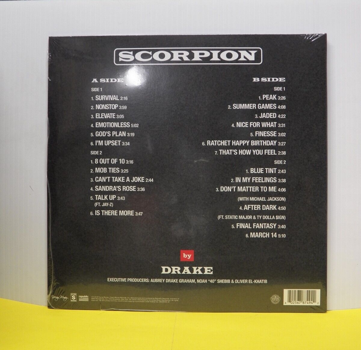 米2LP Drake Scorpion B002910301 Young Money Entertai /00520