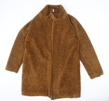 Influence Womens Brown Overcoat Coat Size 12