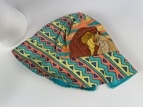 Vintage Disney’s Lion King Little Bucket Beach Hat Toddler Cap Size 3-6 Rare HTF - 第 10/14 張圖片