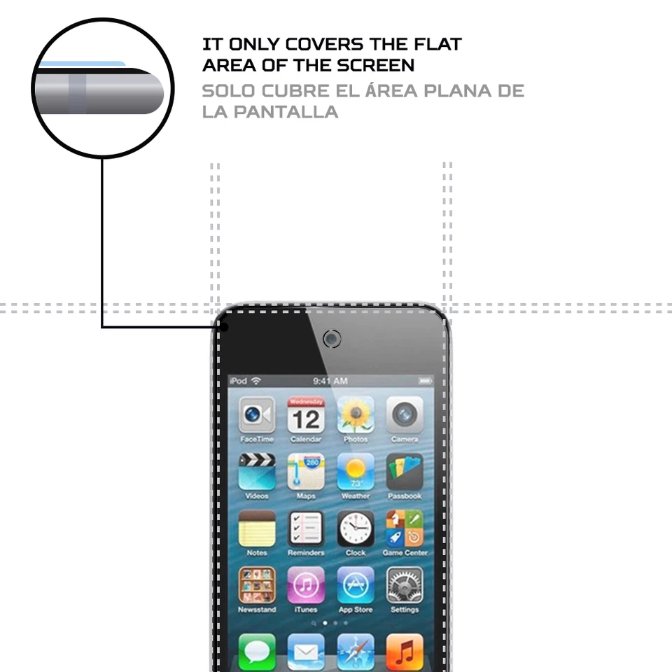 ANTISHOCK Protector Pantalla para Apple iPod Touch 4 - Imagen 4 de 4