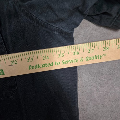 Dickies Mechanic Shirt S/S Men's XL faded Blue embroidered Patch button up Y2K - Picture 9 of 10