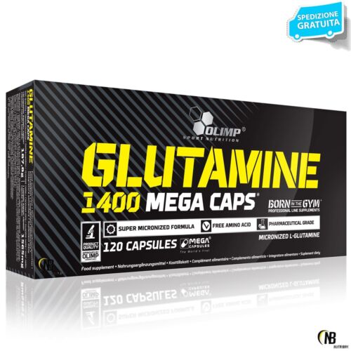 Olimp Glutamine Mega 120 caps  Integratore di Glutammina - Foto 1 di 1