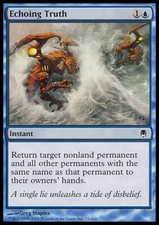 Magic the Gathering MTG Echoing Truth (21) Darksteel   LP