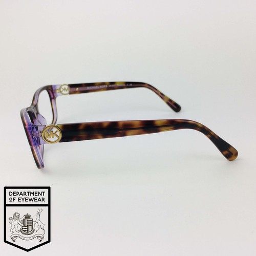 MICHAEL KORS eyeglasses TORTOISE RECTANGLE glasses frame MOD: MK8001 (RAVENNA) - Picture 6 of 10