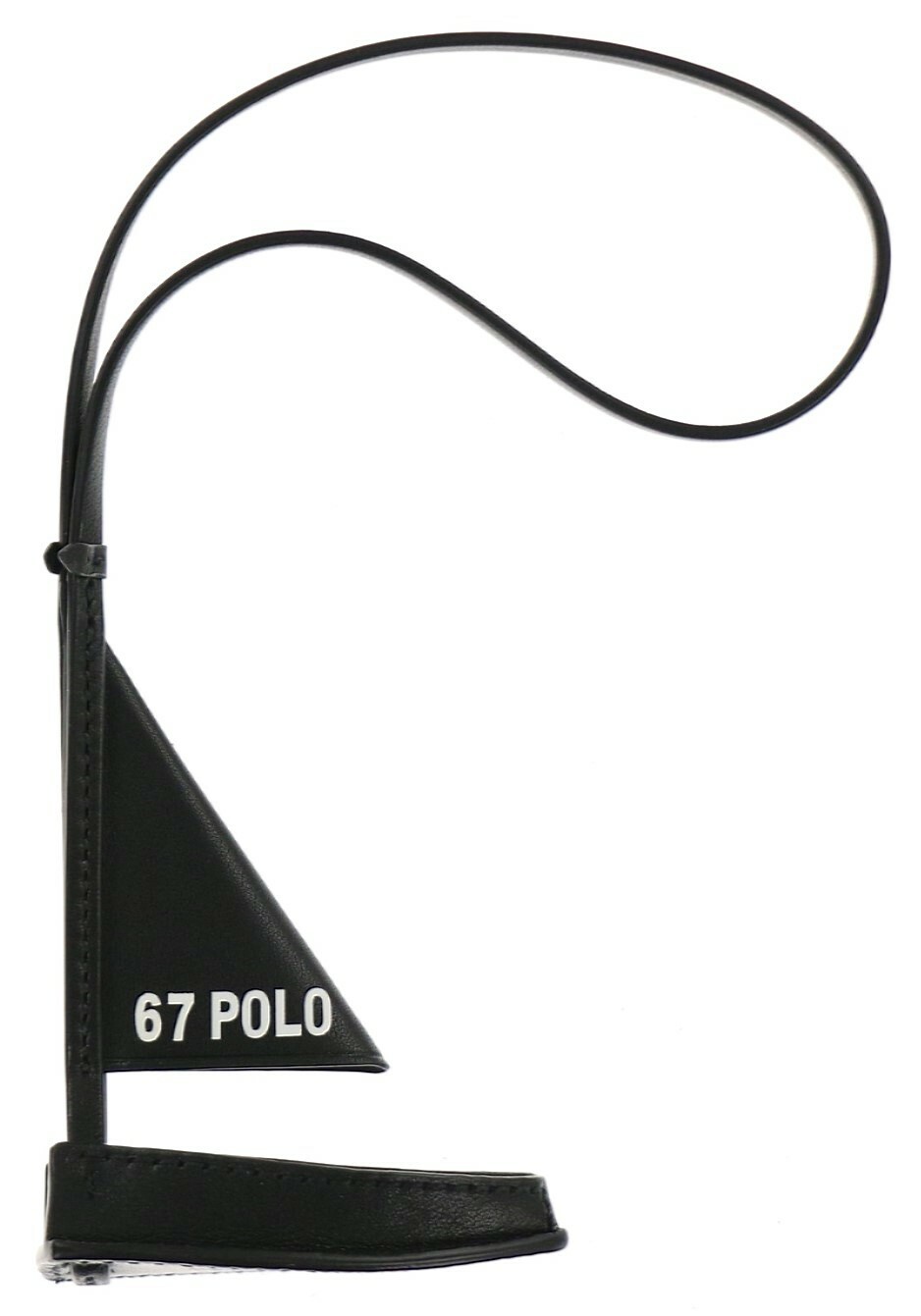 Polo Ralph Lauren 258948 Кожаная лодочка Черный Шарм Один размер 13290₽