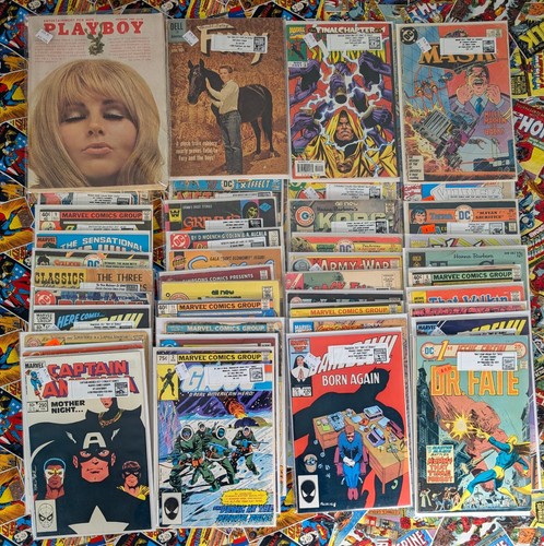 42 Comic GI Joe #2/Captain America #290/Daredevil #230/SpiderMan 441/1st Issue 9