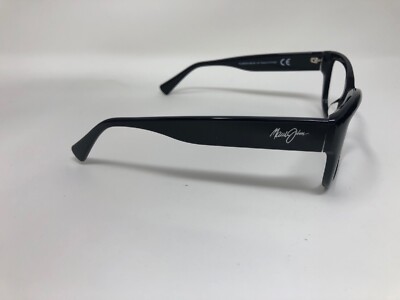 Maui Jim Plumeria Sunglasses Womens 55-17-135 Black Blue Cat Eye Japan s-l400.jpg main image 3