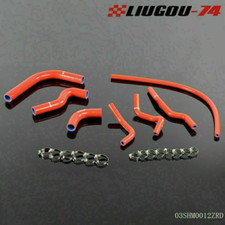 Silicone Radiator Hose Kit Fit For Suzuki Samurai 1986-95 1992 1993 1994 Red Usa