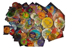 90 Assorted Tazos Lot - Dragon Ball, Simpson