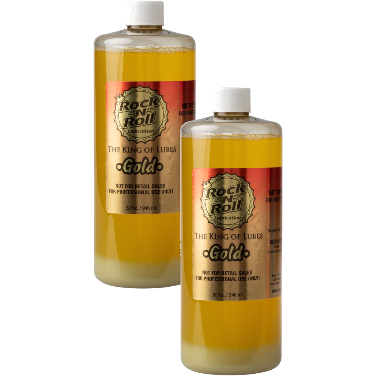 Rock N Roll Gold Bike Chain Lube Cleaning Chain Degreaser - 32oz Drip for 14390₽