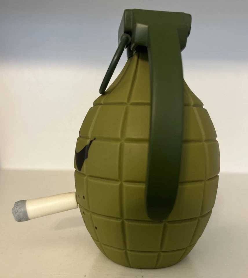 Kidrobot Kozik Mongerforce Sarge Grenade Vinyl Figure Preowned OG Release - Image 4 of 4