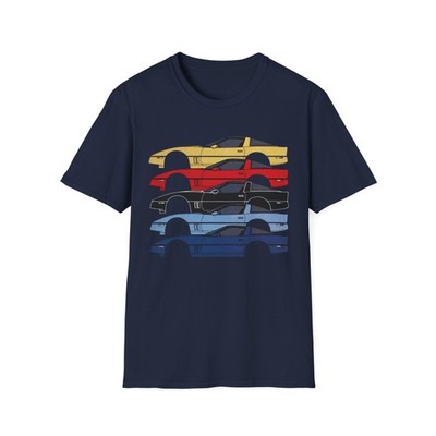 C4 Corvette T-Shirt | Classic Sports Car Design