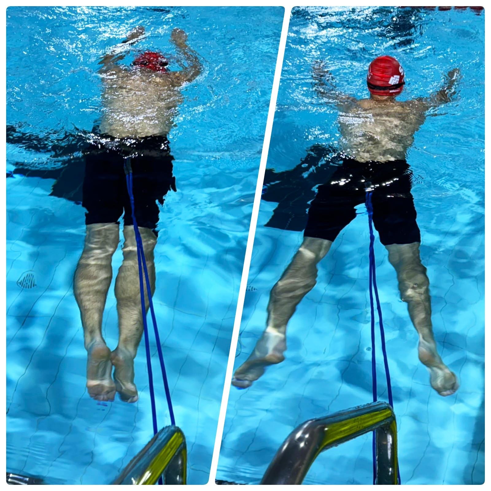 Swimming Resistance Training Set - Aquatic Resistance Belt, Swim Parachute, P...