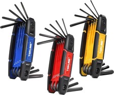 25 Piece Folding Allen Wrench Set SAE Metric Torx Hex Key Set Included 3 Pack