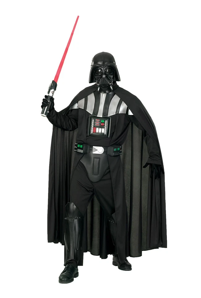 Disfraz de Darth Vader de lujo para hombre Star Wars adulto disfraces fiesta Disney antihéroe Foto 3 de 4