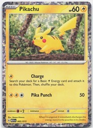 Pikachu 002/015 McDonald's 2024 Promo Holo