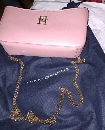 Tommy Hilfiger Timeless Chain Faux Leather Crossbody Bag - Picture 8 of 10