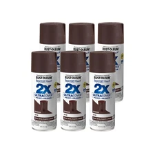 Satin Espresso Paint 12 Ounce Pack Of 6 Home Improvement Interior Exterior Use