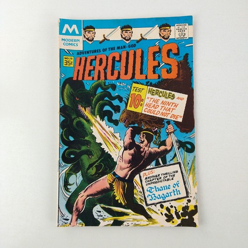 Hercules #10 FN- (1978 Modern Comics) Reprints Charlton 1968 - Picture 1 of 4