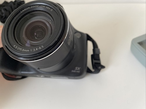 Canon PowerShot SX540 HS Digital Camera 20.3MP, 50x, CB-2LYE Charger And Case - Picture 2 of 6