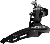 Shimano Umwerfer Tourney TZ FD-TZ500 6/7-Fach Down Swing, Schelle Tief, 31,8 Mm,