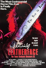 R.A. Mihailoff Autographed Leatherface The Texas Chainsaw Massacre III 11x17