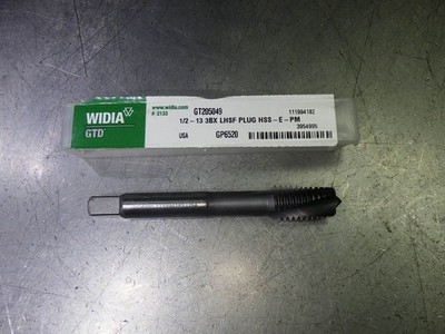 Widia/GTD 1/2-13 3 Flute HSS Spiral Flute Tap .275'' Shank GT205049 (LOC2348A)