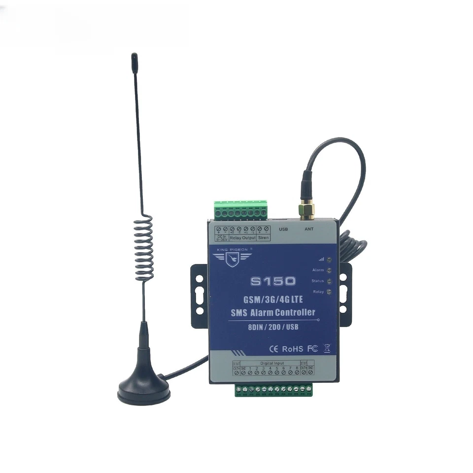 S150 4G GSM SMS 8 Way Remote Controller Alarm Relay Switch Android APP Ios APP - Image 2 of 4