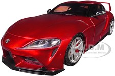Toyota Gr Supra Red Metallic 118 Diecast Model Car By Jada 36468 Toyota Gr Supra Red Metallic 118 Diecast Model Car By Jada 36468