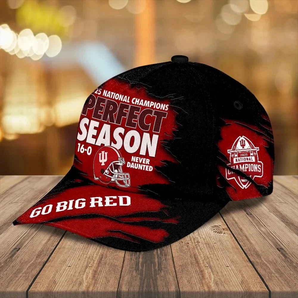 Hoosiers Football 2025 National Champions Classic Cap