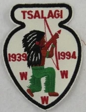 Tsalagi Lodge 163 A2 Arrowhead 1939-1994 Cherokee Council NC